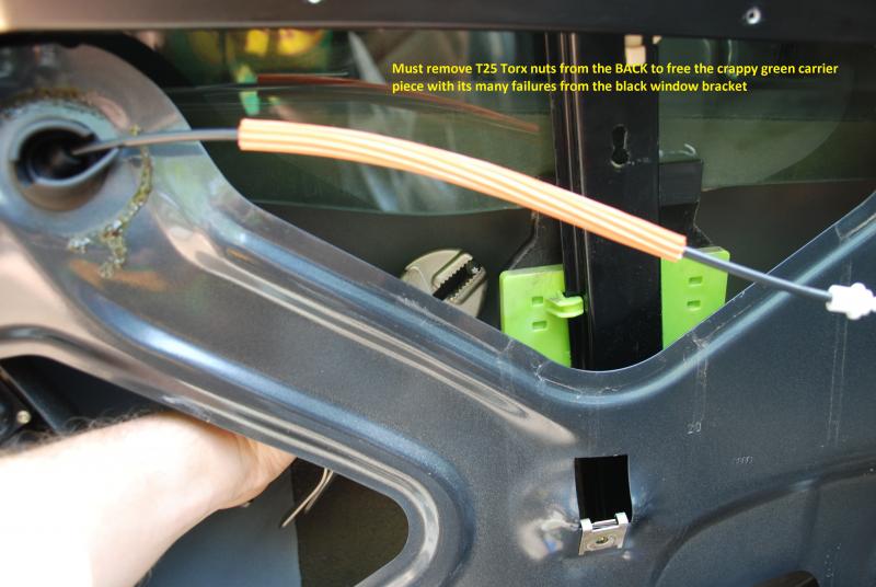 Audi A4 B5 Window Regulator Repair Clips 2x Front Right Passenger Side Ebay
