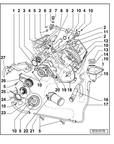 Engine Diagram F150 5 4 Thermostate Housing