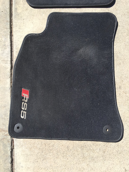 Audi A5 Fs Rs5 Custom Logo Floor Mats And Weathertech Digital