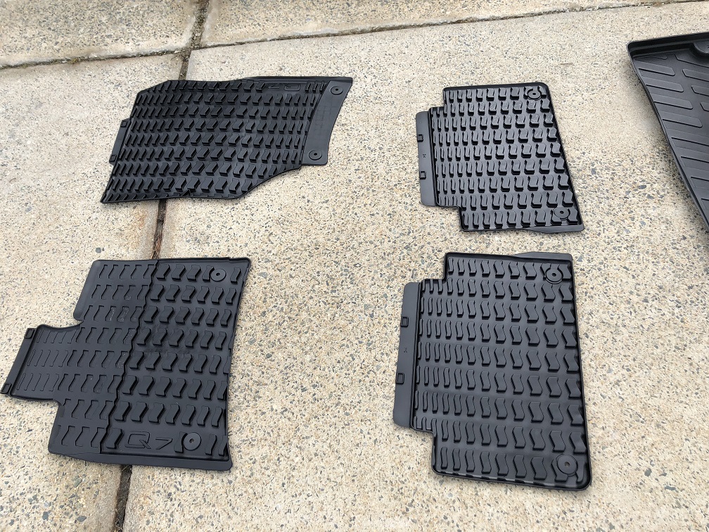 Audi Q7 Fs Audi Q7 4l All Weather Floor Mats Like New Audiworld