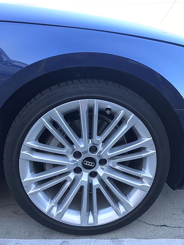 Audi A4 b9 A4 19x8.5 et40 silver OEM Audi rims - AudiWorld Forums