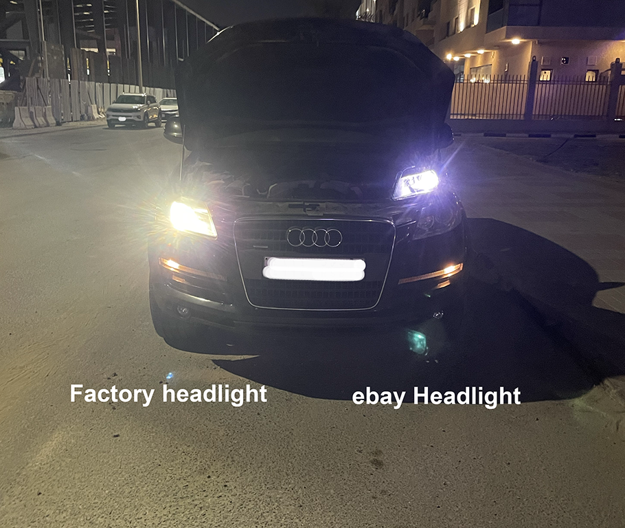 OEM 07-09 Audi Q7 Xenon HID Headlight Ballast & D1S Bulb 4L0 907 391