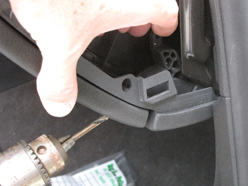 Car Black Glove Box Lid Hinge Repair Kit for AUDI A3 S3 8P RS3
