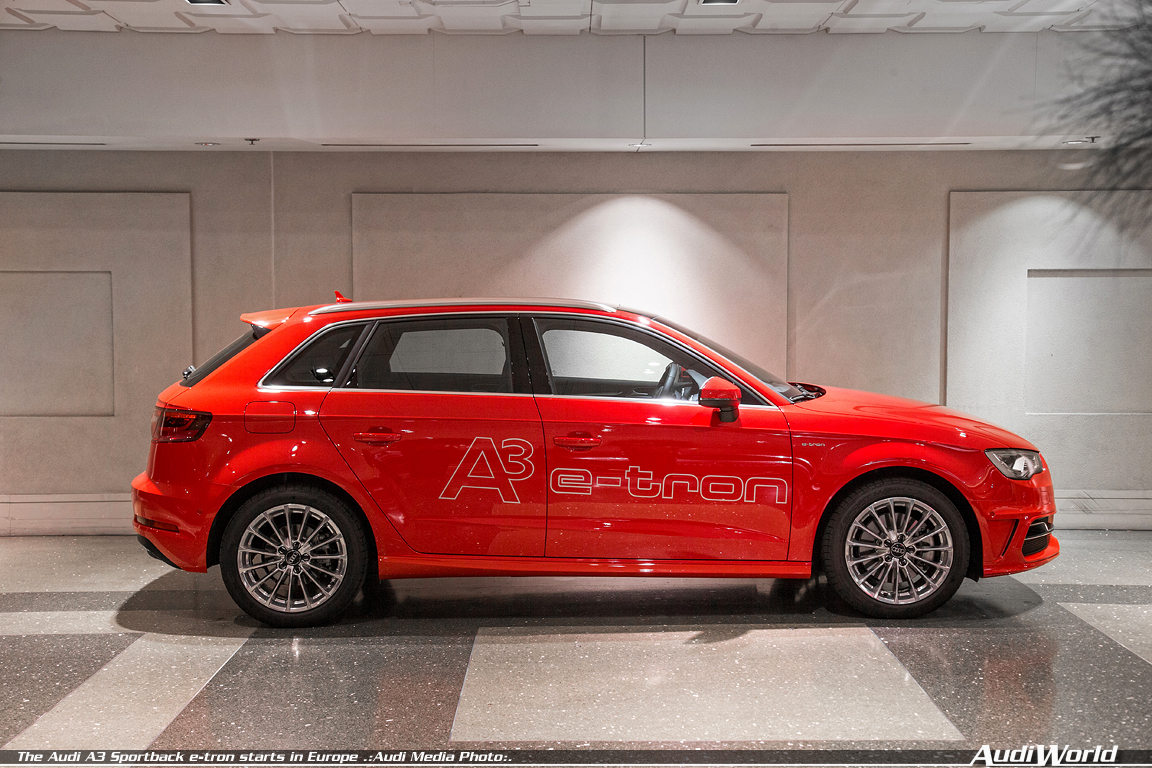 Audi A3 Sportback e-tron - AudiWorld