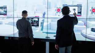 Redesigned Audi Los Angeles Auto Show stand features new interactive mural