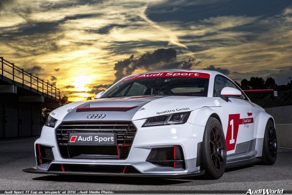 Audi Sport TT Cup im Sixpack bei der DTM