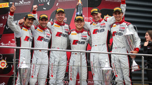 Audi R8 LMS clinches second and third place at Spa