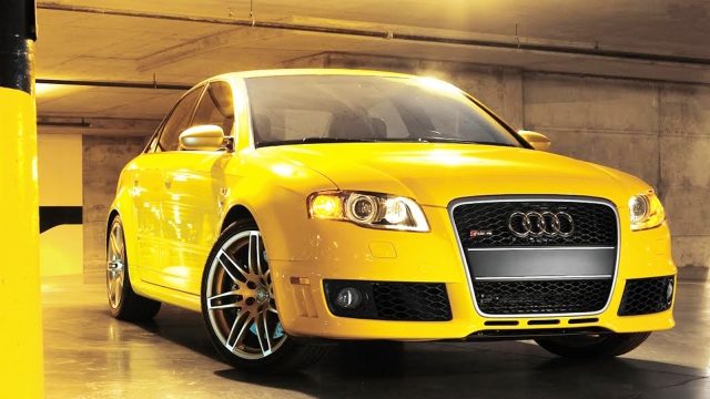 6 Easter Egg Colored Audis
