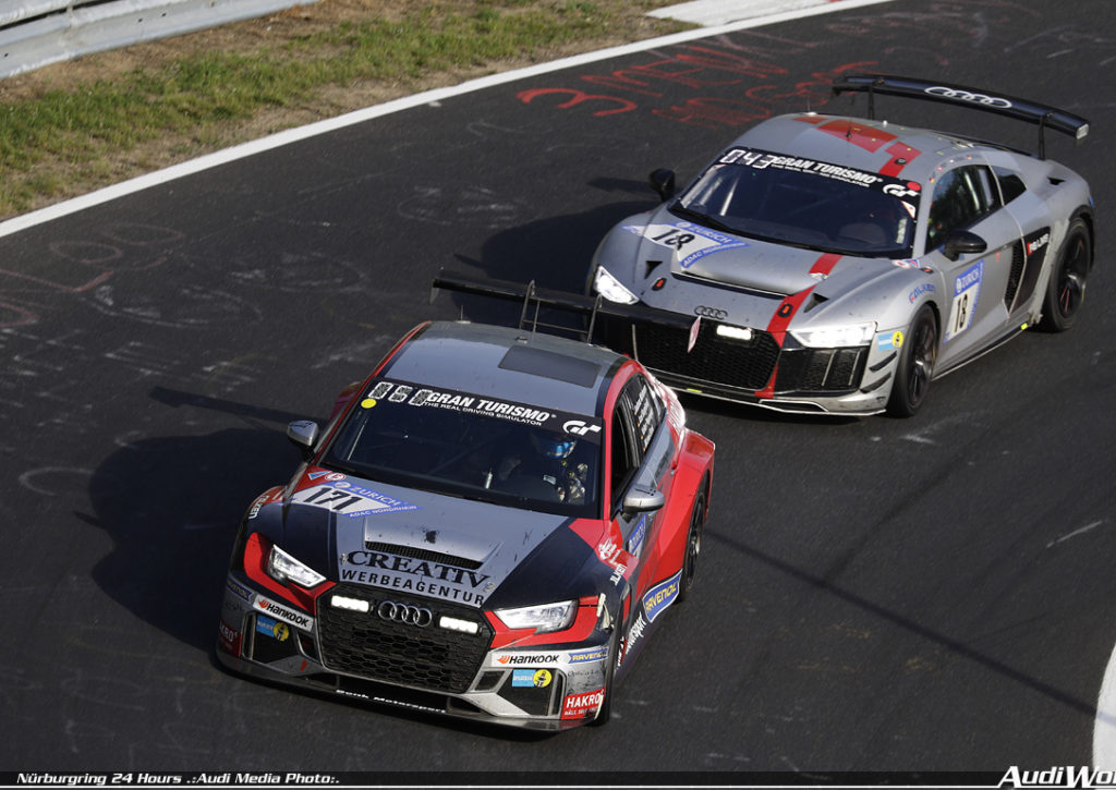 Fourth victory for the Audi R8 LMS in the Nürburgring 24 Hours
