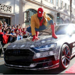 Audi A8 in disguise as surprise guest at the world premiere of ‘Spider-Man: Homecoming’