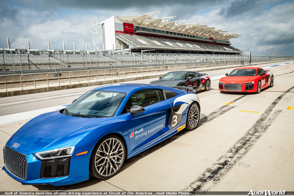 Audi of America launches all-new driving experience at Circuit of The Americas