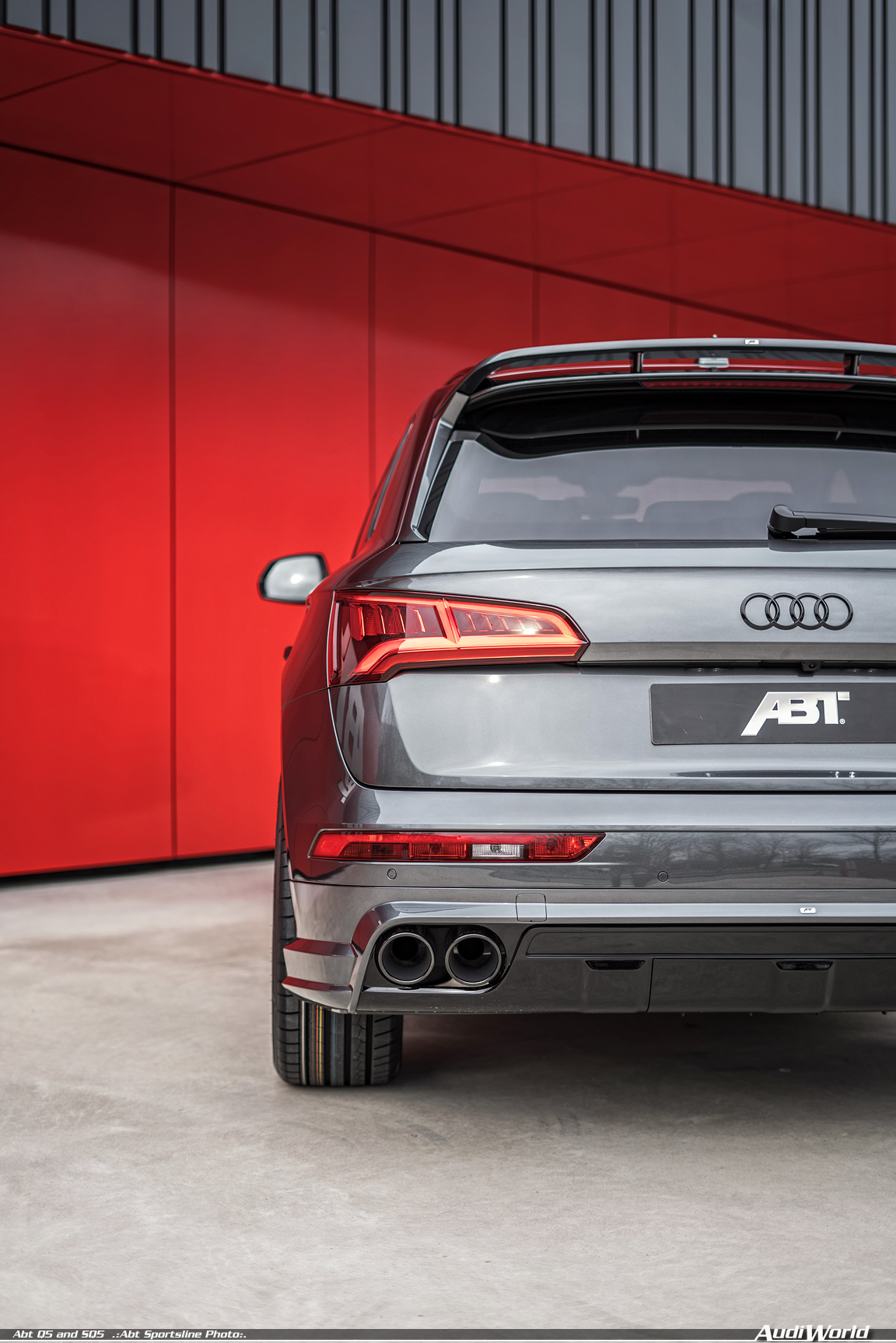 Спойлер abt audi q5