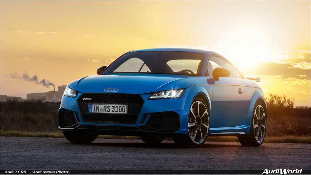 Compact Sports Cars in Peak Form:  The New Audi TT RS Coupé and  the New Audi TT RS Roadster