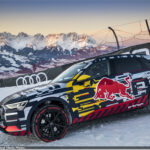 Video: Audi e-tron quattro climbs 85% grade Mausefalle at Kitzbühel