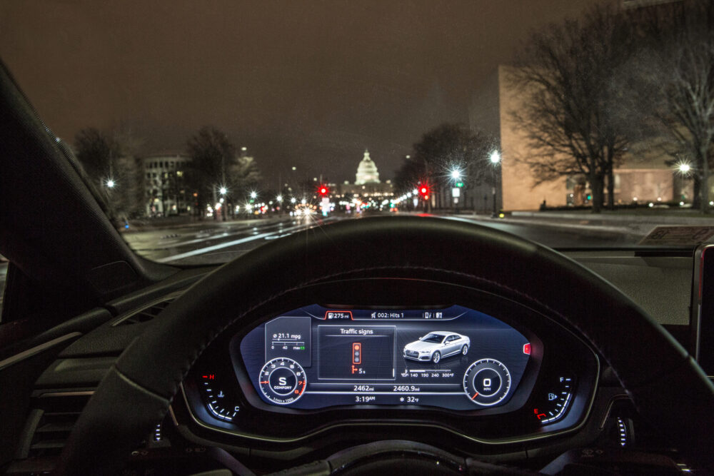 Audi expands Traffic Light Information to Washington, D.C