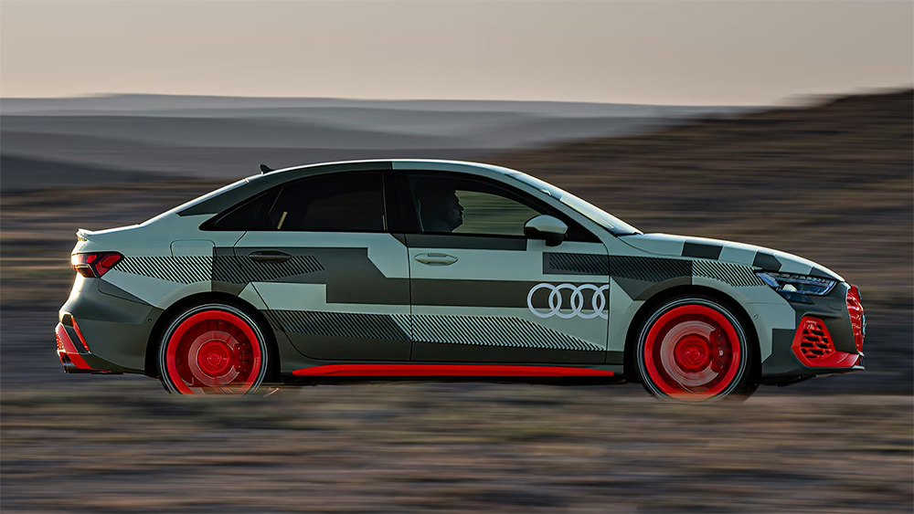 2025 Audi S3 side profile