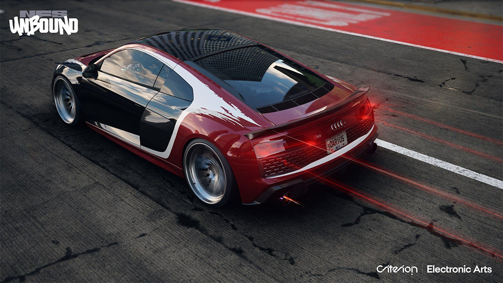 Modified Audi R8 in Need for Speed Unbound Volume 6 Update