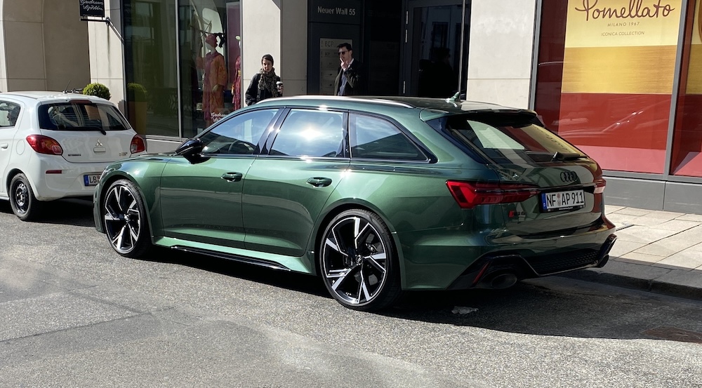 Goodwood Green Audi RS 6 Avant